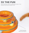 Tower Of Track, Three Level Active Cat Toy, 14 x 17 cm
