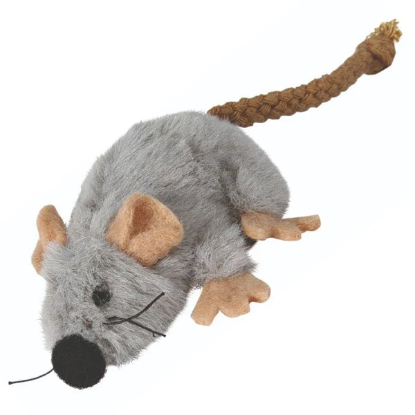 Trixie Mouse Plush – Interactive Cat Toy (18 cm)
